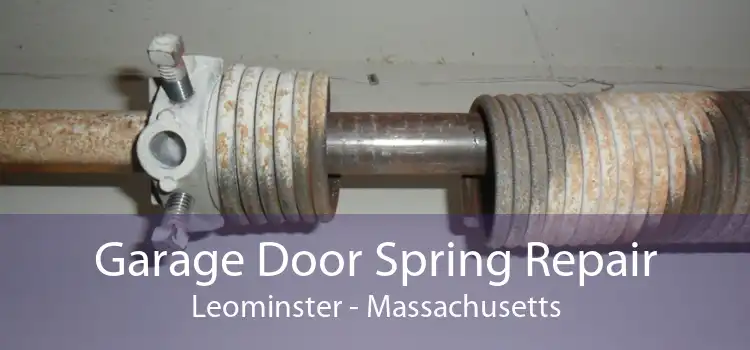 Garage Door Spring Repair Leominster - Massachusetts