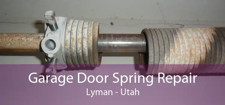 Garage Door Spring Repair Lyman - Utah