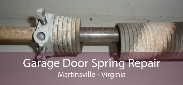 Garage Door Spring Repair Martinsville - Virginia