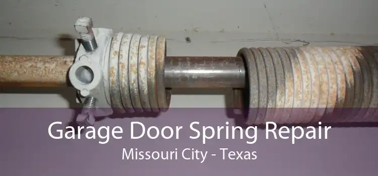 Garage Door Spring Repair Missouri City - Texas