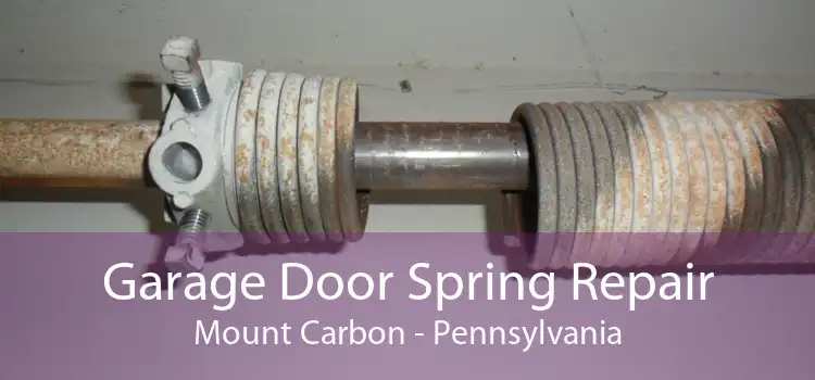 Garage Door Spring Repair Mount Carbon - Pennsylvania