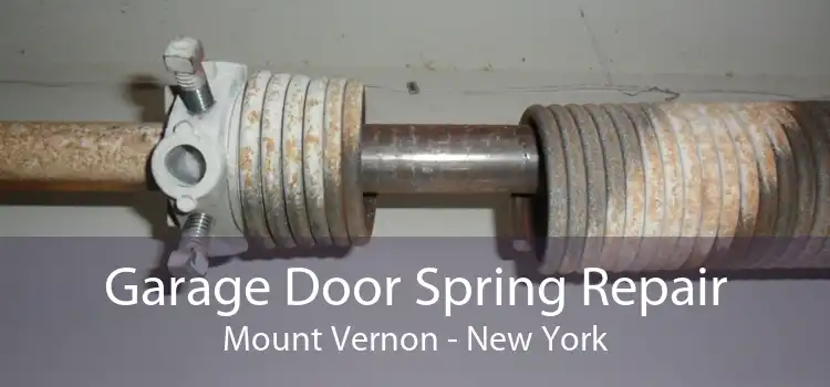 Garage Door Spring Repair Mount Vernon - New York