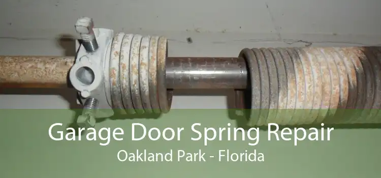 Garage Door Spring Repair Oakland Park - Florida