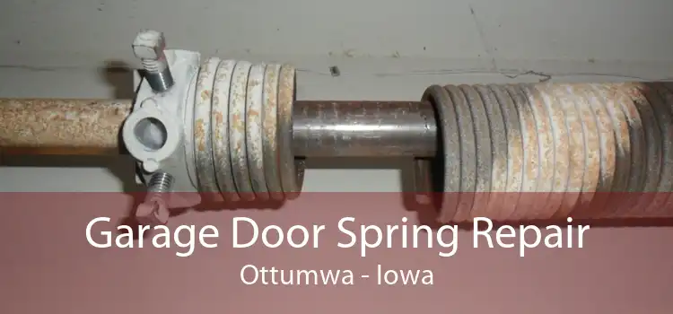 Garage Door Spring Repair Ottumwa - Iowa