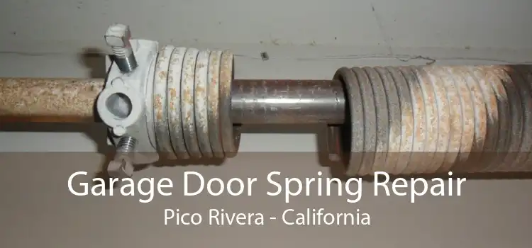 Garage Door Spring Repair Pico Rivera - California