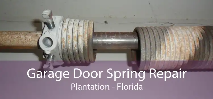 Garage Door Spring Repair Plantation - Florida