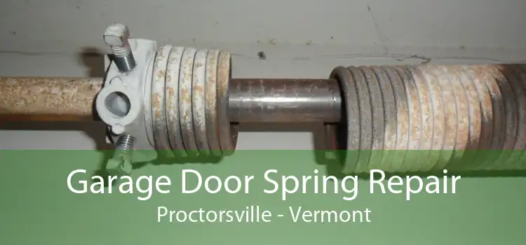 Garage Door Spring Repair Proctorsville - Vermont