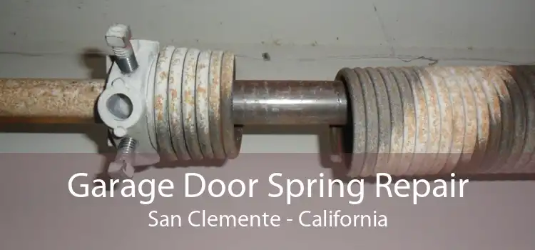 Garage Door Spring Repair San Clemente - California