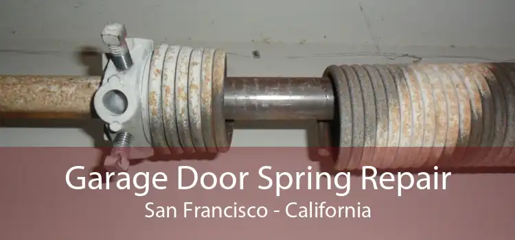 Garage Door Spring Repair San Francisco - California