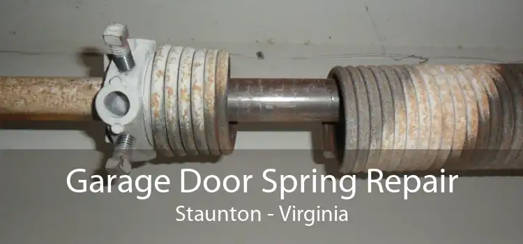 Garage Door Spring Repair Staunton - Virginia