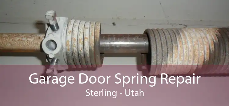 Garage Door Spring Repair Sterling - Utah