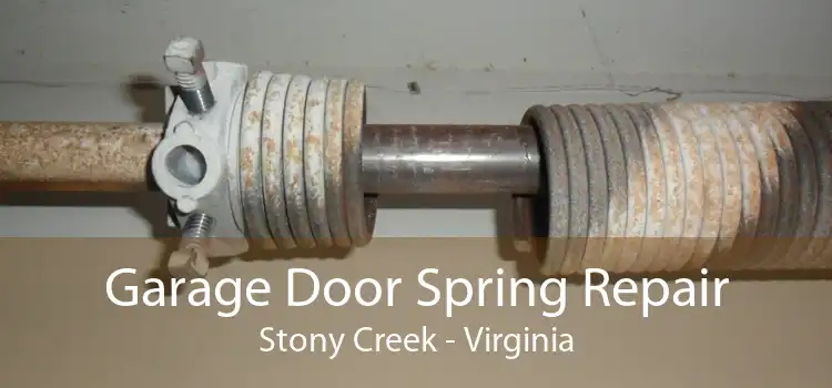 Garage Door Spring Repair Stony Creek - Virginia