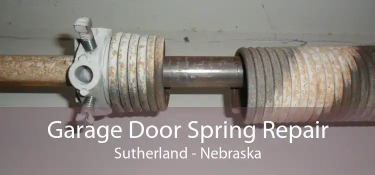 Garage Door Spring Repair Sutherland - Nebraska