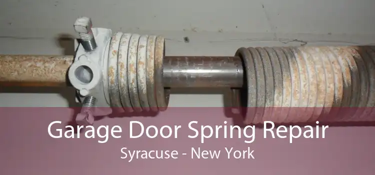Garage Door Spring Repair Syracuse - New York
