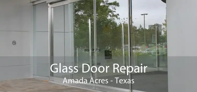 Glass Door Repair Amada Acres - Texas