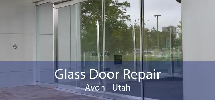 Glass Door Repair Avon - Utah