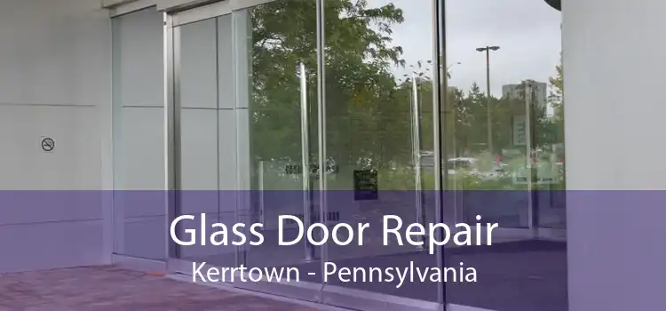 Glass Door Repair Kerrtown - Pennsylvania