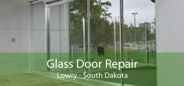 Glass Door Repair Lowry - South Dakota