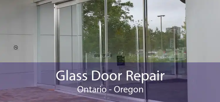 Glass Door Repair Ontario - Oregon