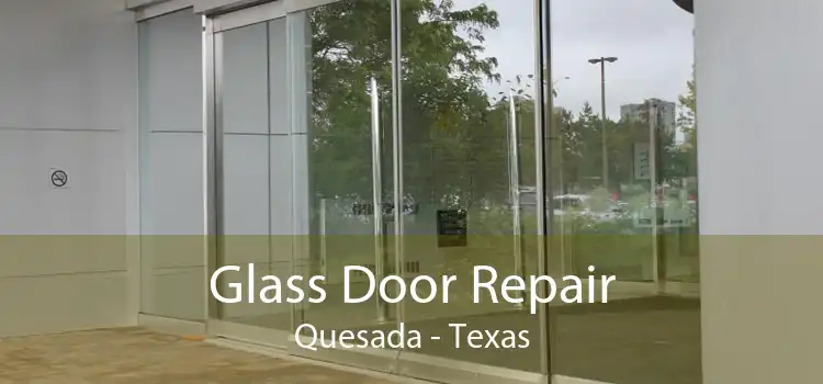 Glass Door Repair Quesada - Texas