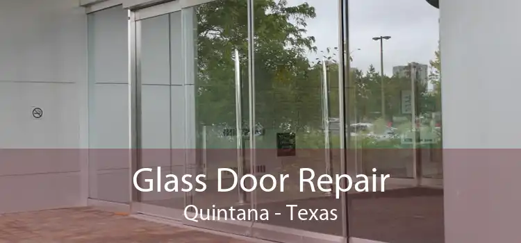 Glass Door Repair Quintana - Texas