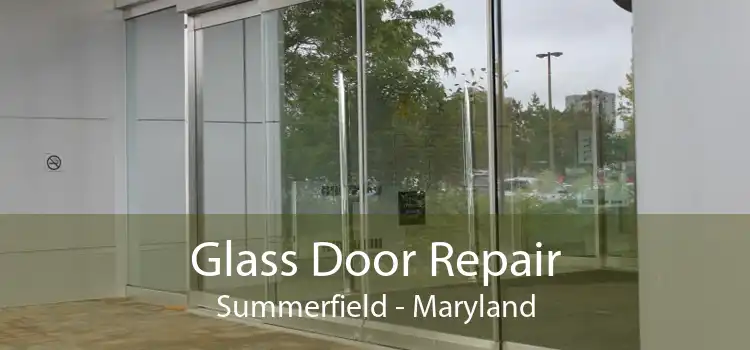 Glass Door Repair Summerfield - Maryland