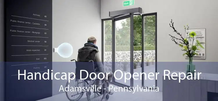 Handicap Door Opener Repair Adamsville - Pennsylvania