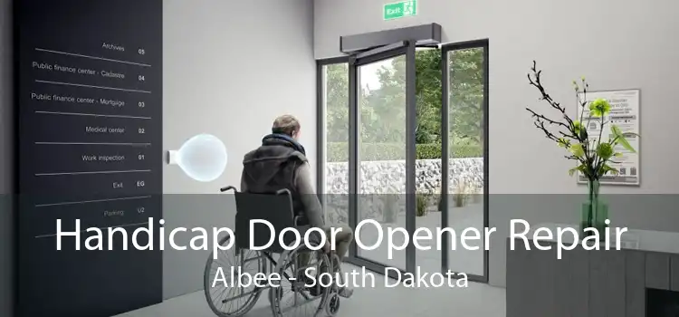 Handicap Door Opener Repair Albee - South Dakota