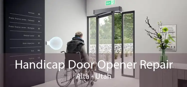Handicap Door Opener Repair Alta - Utah