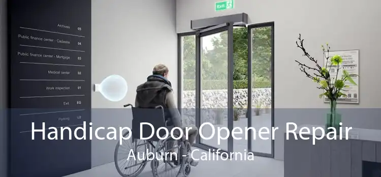 Handicap Door Opener Repair Auburn - California