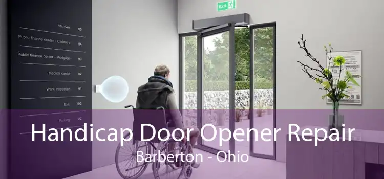Handicap Door Opener Repair Barberton - Ohio