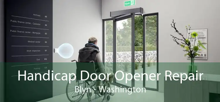 Handicap Door Opener Repair Blyn - Washington