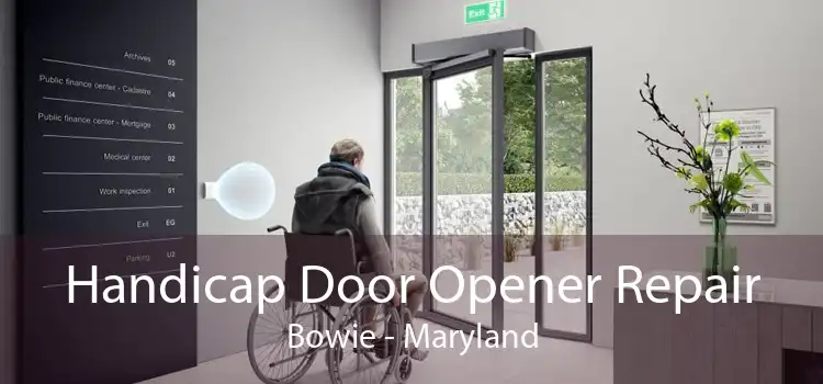 Handicap Door Opener Repair Bowie - Maryland