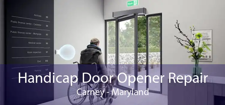 Handicap Door Opener Repair Carney - Maryland