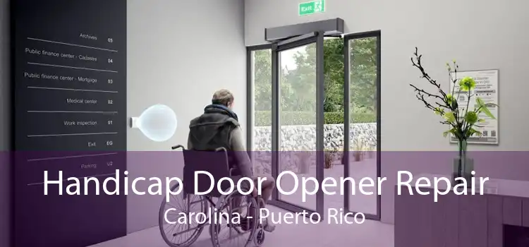 Handicap Door Opener Repair Carolina - Puerto Rico