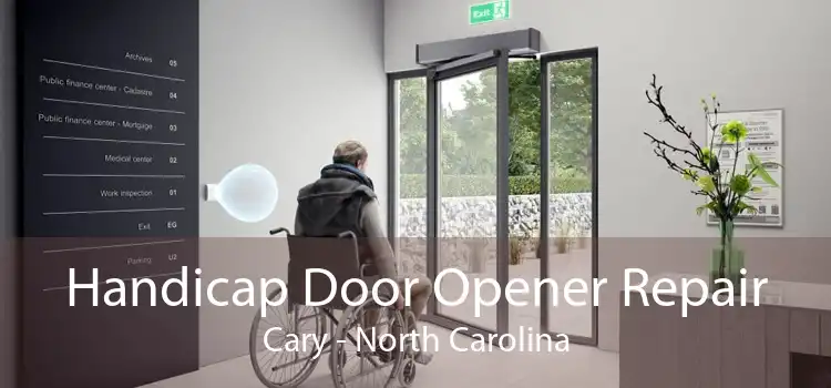 Handicap Door Opener Repair Cary - North Carolina