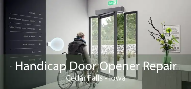 Handicap Door Opener Repair Cedar Falls - Iowa