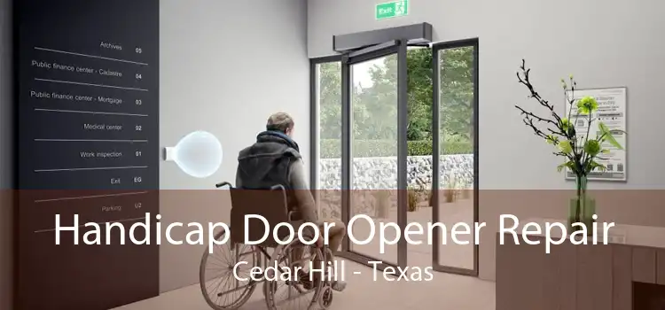 Handicap Door Opener Repair Cedar Hill - Texas