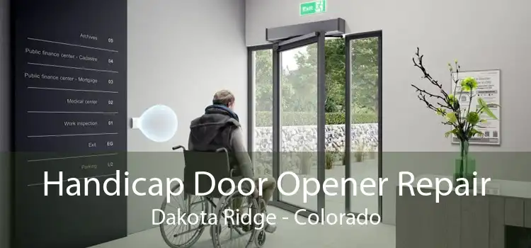 Handicap Door Opener Repair Dakota Ridge - Colorado