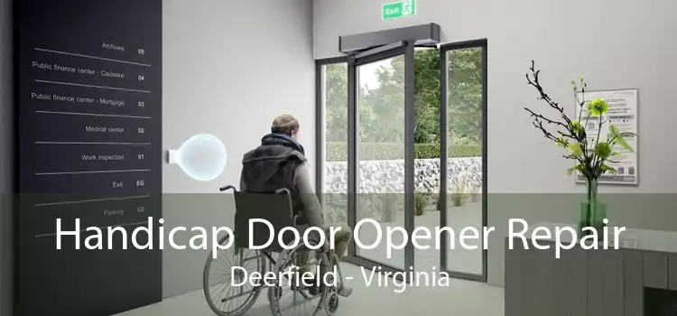 Handicap Door Opener Repair Deerfield - Virginia