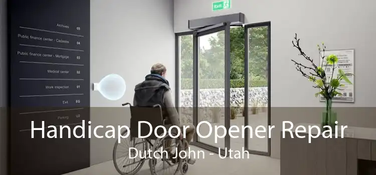 Handicap Door Opener Repair Dutch John - Utah