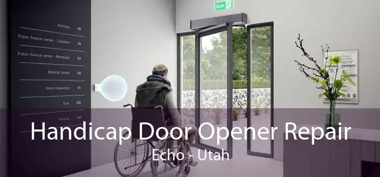 Handicap Door Opener Repair Echo - Utah