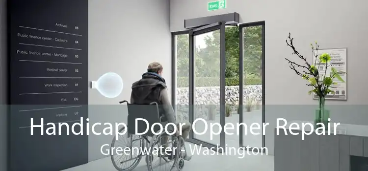 Handicap Door Opener Repair Greenwater - Washington