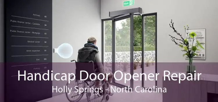 Handicap Door Opener Repair Holly Springs - North Carolina
