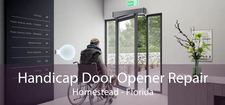 Handicap Door Opener Repair Homestead - Florida