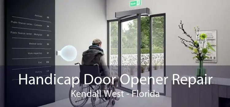 Handicap Door Opener Repair Kendall West - Florida