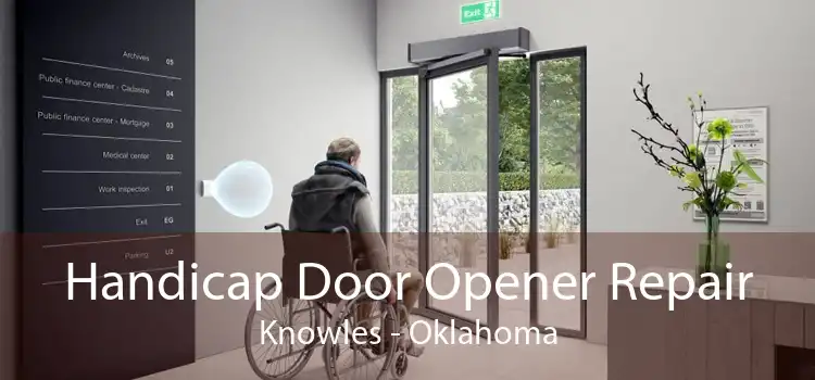 Handicap Door Opener Repair Knowles - Oklahoma