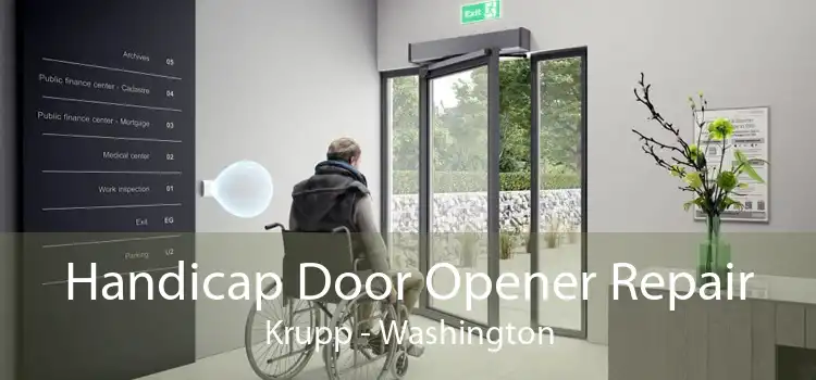 Handicap Door Opener Repair Krupp - Washington