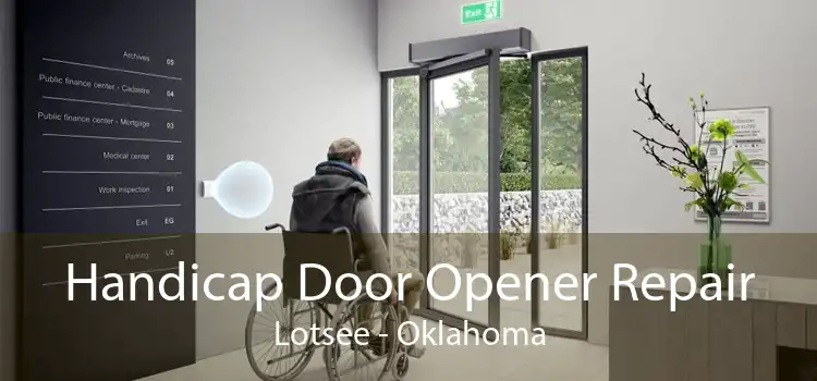 Handicap Door Opener Repair Lotsee - Oklahoma