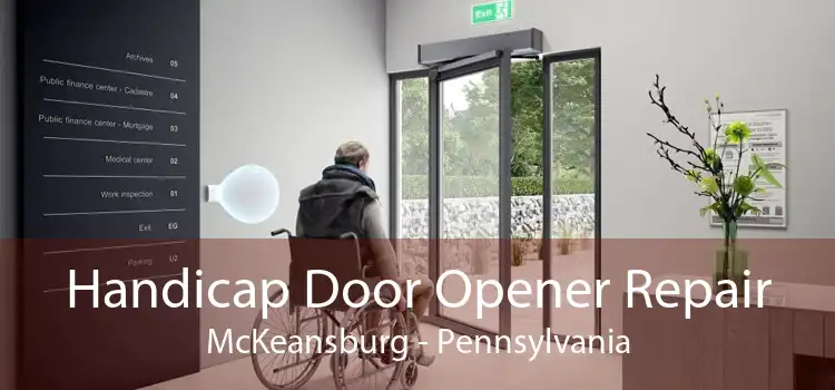 Handicap Door Opener Repair McKeansburg - Pennsylvania